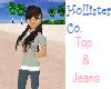 Hollister Shirt w/ Jeans