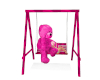 Ani,Pink T.Bear Swing