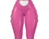 Ivy Leather Pants Pink
