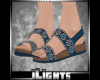 [iL] Blue Cordoba Sandal