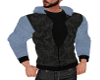 Hooded Blue Grey Jacket