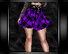 Purple Plaid Punk Skirt