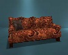 Rust Tapestry Sofa