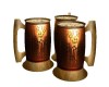 3 Medieval Bronze Mugs 1