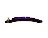 Blk/Purple Couch