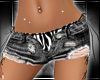 ~CK~ Zebra Bikini Shorts
