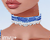 $ Denim Chokers