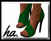 ha. Green Heels