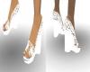 (MG)White Sexy Lace shoe