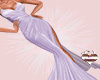 Shimmering Violet Gown