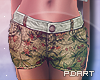 P Dart | Floral Shorts 2