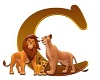 Letter C Lion King