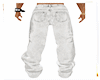 Weisse stonewash jeans