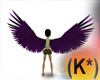 (K*) Purple Large Wings