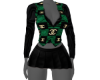 CC XO Satin Top+Skirt
