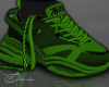 Green Kicks w/ Socks