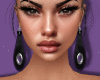 Leather Ear Purple/Black