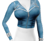 Blue Luxe Top