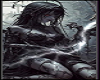 Halloween Animated Cutout w Background Lightning