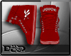 D- 2 Ways Red Sneakers