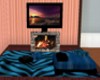 fireplace/TV