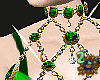 Emerald BrisingNecklaceG