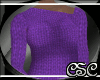 {CSC} PurpleBlazeSweater