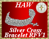 Sil. Cross Bracelet RFV1