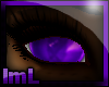 lmL Glass Cat~ Purple M