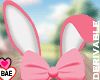 B| Pink Bunny Ears