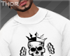 -T- King Skull Sweater