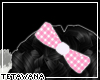 [T] ALICE Hair Bow Pink