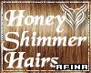 Honey Shimmer Hairs