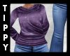 TIP: BBW Purple Sweater