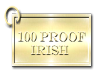 100 Proof Irish Keychain