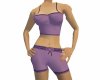 Purple excercise outfit