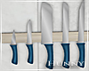 H. Blue Knife Set