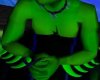 Green Alien Spikes/L arm