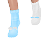 Blue White socks