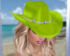 Lime Green Cowboy Hat V2