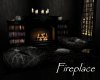 AV Black Fireplace