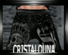 Gothic skull black jeans