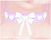 🐾 Heart Choker Lilac