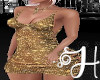 Gold Party Dress