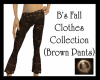 [xTx]B Fall Brown Pants