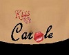 kiss carole *tattoo