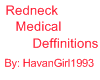 Medical Definitions