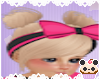 +Black&Pink Headband Bow