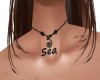Sea Black Necklace