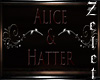 Alice and Hatter Sign